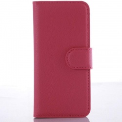 Samsung Galaxy Xcover 4 PU Leather Wallet Case |Hot Pink