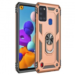 Samsung Galaxy A22 Panther Armour Case |  Rosegold