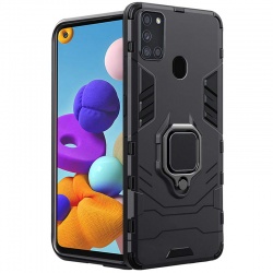 Samsung Galaxy A21s Panther Armour Case |  Black