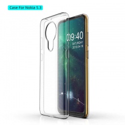 Nokia 5.3 Silicon TPU Case Silicon | Clear