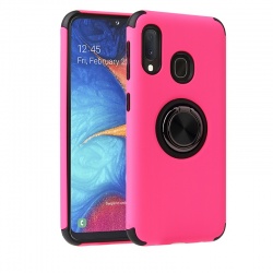 huawei P Smart 2019  Magnetic Ring Holder Cover Hotpink