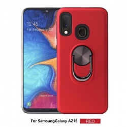 Samsung Galaxy A21s Magnetic Ring Holder Cover Red