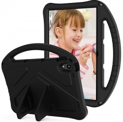 Lenovo Tablet M10 TB-X606 Plus Case for Kids Rubber shock Proof Cover with Handle Stand |Black