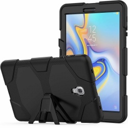 Samsung Galaxy Tab A Case 10.5 (SM-T590) Shockproof Cover With Kickstand | Black