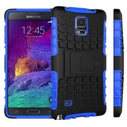 Samsung Galaxy Note 4 Tyre Defender Blue