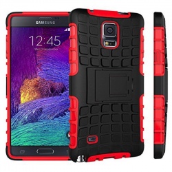 Samsung Galaxy Note 4 Tyre Defender Red