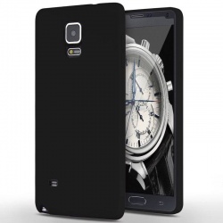 Samsung Galaxy Note 4  Silicon Black Case