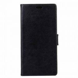 Samsung Galaxy Xcover 4 PU Leather Wallet Case Black