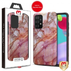 Samsung Galaxy A12 MyBat Pro Series Case| Pink Marble