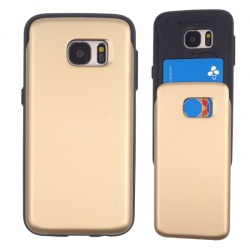 Samsung Galaxy S6 Sky Slide Bumper Case Gold