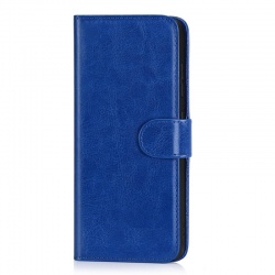 Oppo A16  Wallet Case Blue