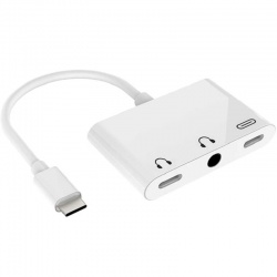 USB C Digital Audio + Charging Adapter 3 in 1