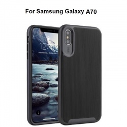 Samsung Galaxy  A70 Wavelength Shockproof Case | Black