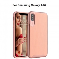 Samsung Galaxy A70 Wavelength Shockproof Case | Pink