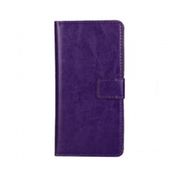 Vodafone Smart Ultra 7 PU Leather Wallet Case  Purple