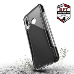 Huawei P30 Lite Case X-Doria Defense Clear Series- Black