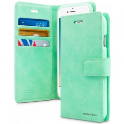 iPhone 12 mini Case Bluemoon Wallet Mint