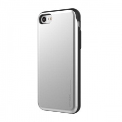 iPhone SE(2nd Gen) and iPhone 7/8 Case Sky Slide Bumper- Silver
