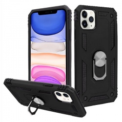 iphone 14  Pro Ring Armour Case | Black