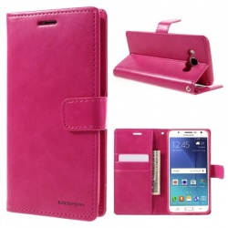 Samsung Galaxy J5(2016) Bluemoon Wallet Case Pink