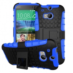 HTC One M8 Tyre Defender Blue