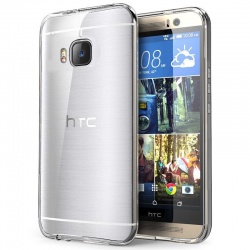 HTC One M9 Silicon Case Clear