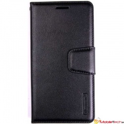 iPhone XS Max Case Hanman Wallet Cover Black