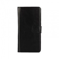 Samsung Galaxy A5(2015) PU Leather Wallet Case Black