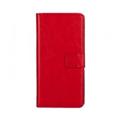 Samsung Galaxy A5(2015) PU Leather Wallet Case Red