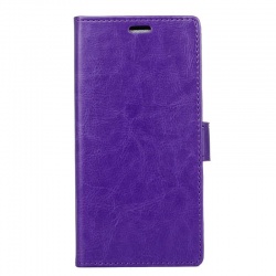 Sony Xperia XZ Premium PU Leather Wallet Case Purple