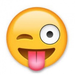 Smile Wink Emoji Pop Socket