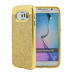Samsung Galaxy S6 Prodigee Sparkle Fusion Cover Gold