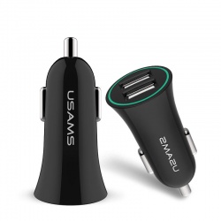 Dual USB Smart Car Charger |CC013|USAMS
