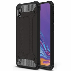 Samsung Galaxy A10S Luxury Armor Cover Black