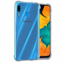 Samsung Galaxy A40 Super Protect Anti Knock Clear Case