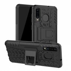 Samsung Galaxy A50 Case - Black Tyre Defender