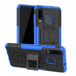 Samsung Galaxy A70 Case - Blue Tyre Defender