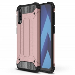 Samsung Galaxy A90 5G Case - Rosegold Luxury Armor