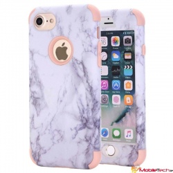 iPhone 7 / iPhone 8 Case Marble Cover Pink