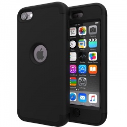 iPod Touch (5th/6th Generation) Hybrid Protector Cover Black