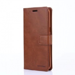 Samsung Galaxy S9 Goospery Bluemoon Diary Case Brown