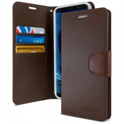 Samsung Galaxy S9 Plus Goospery Sonata Diary Case Brown