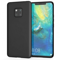 Huawei Mate 20 Pro Silicon Black Cover