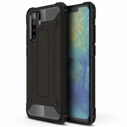 Huawei P30 Pro Case - Black Luxury Armour