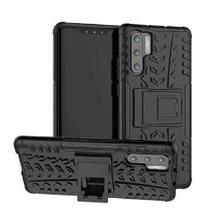 Huawei P30 Pro Case - Black Tyre Defender