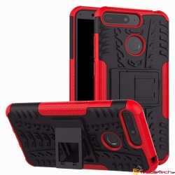 Huawei Y6(2018) Tyre Defender Cover Red