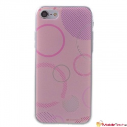 iPhone SE(2nd Gen) and iPhone 7/8 Case Goospery Da Vinci Jelly Pink
