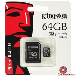 Kingston 64GB SD SDHC Class 10 Memory Card