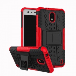 Nokia 2 Tyre Defender Cover Red