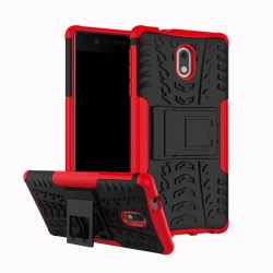 Nokia 3 Tyre Defender Cover Red